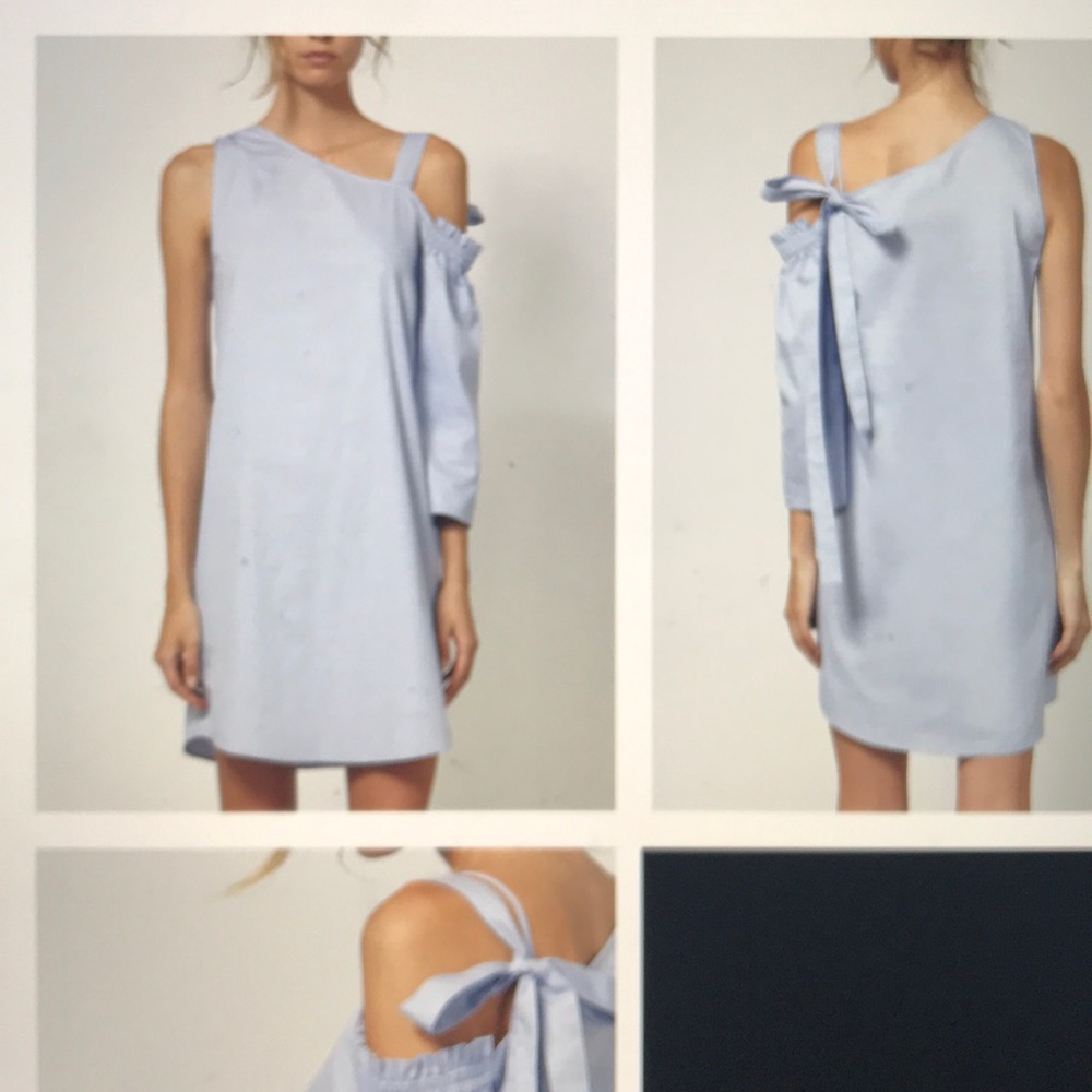 Intropia asymmetric cotton dress